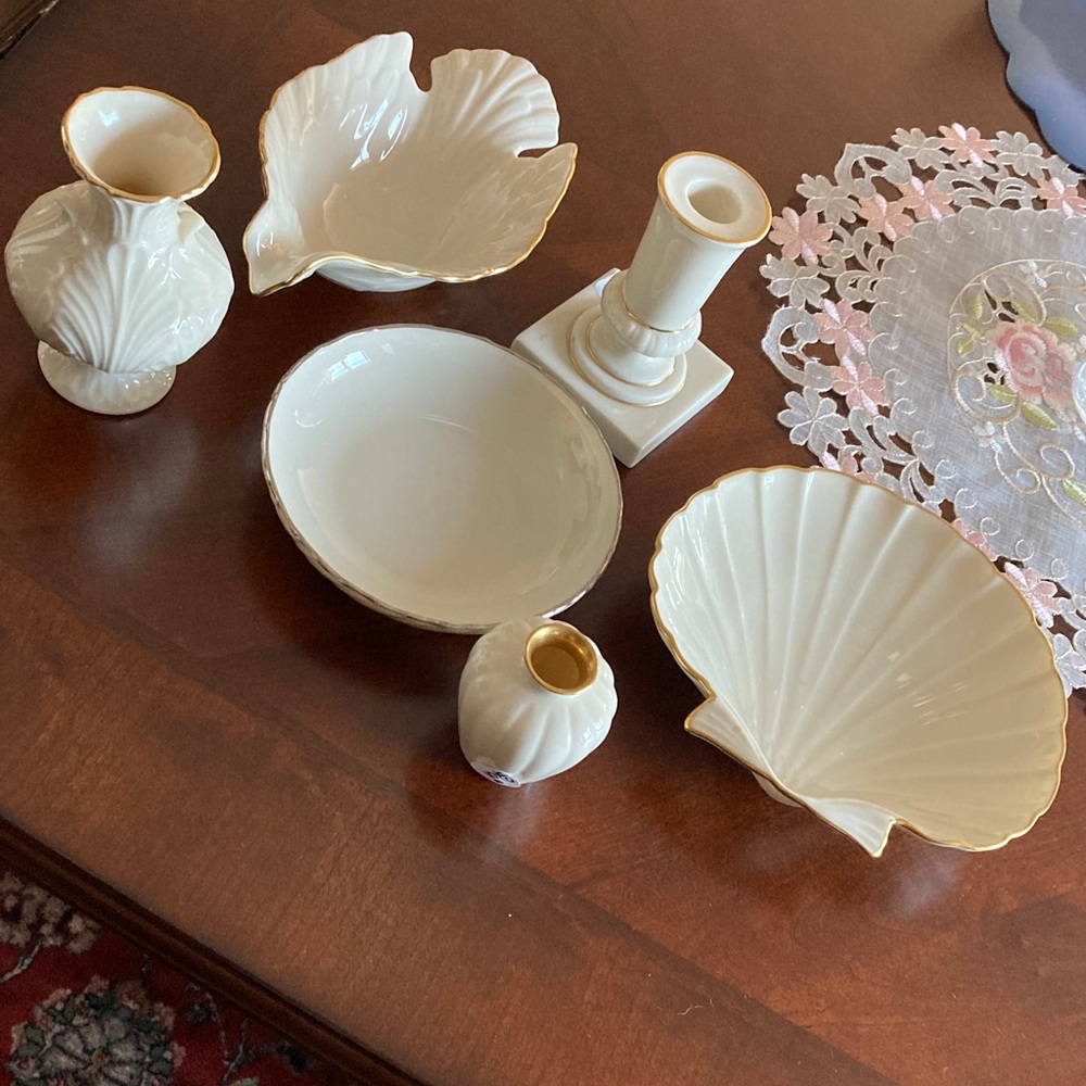 Vintage Lenox porcelain variety of pieces